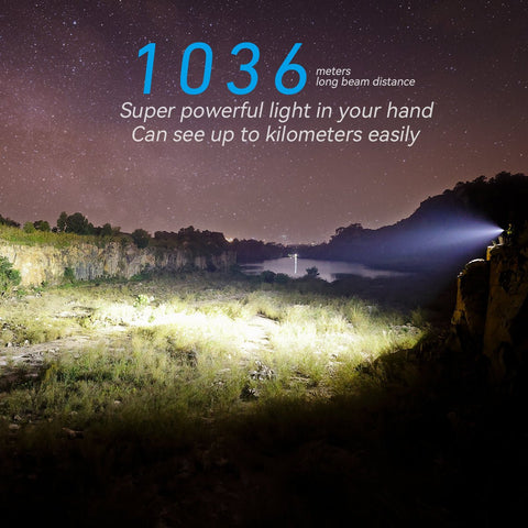 IMALENT MS12 LED flashlight